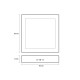 Prosto LNPS-P12/W LED pravougaona nadgradna panel lampa