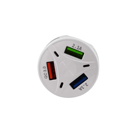 Prosto USBP357 USB punjač iz upaljača automobila QC3.0 + 2xUSB