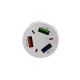 Prosto USBP357 USB punjač iz upaljača automobila QC3.0 + 2xUSB