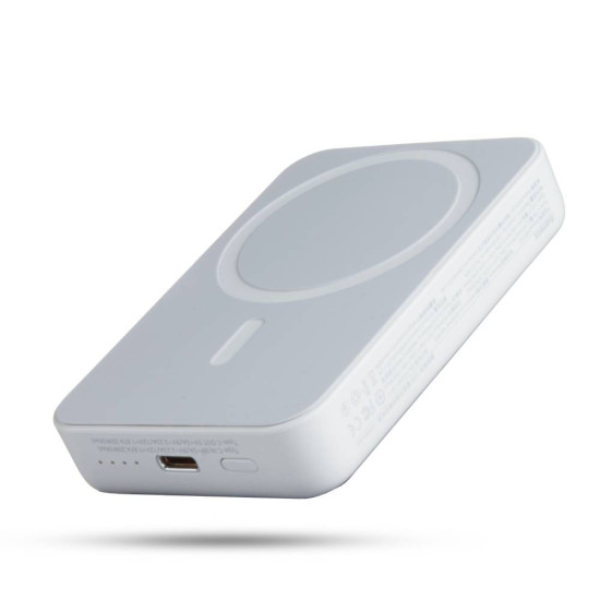 Remax USION RPP-65 15W MAGNETIC WIRELESS FAST CHARGE 10000mAh (Beli) power bank Li-ion eksterna baterija