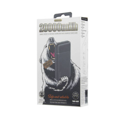 Remax LANGO II RPP-192 22.5W+18W PD/QC FAST CHARGE 20000mAh (Crni) power bank Li-ion eksterna baterija