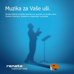 Renata ZA 13 1.4V 1/6 baterija za slušni aparat