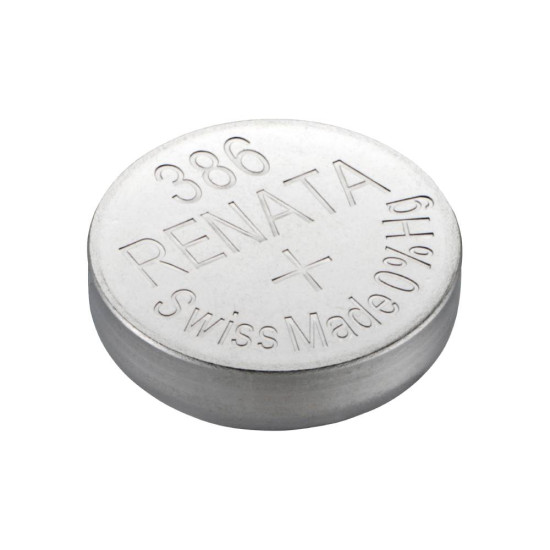 Renata 386/AG12/SR43 1.55V 1/10 srebro oksid baterija