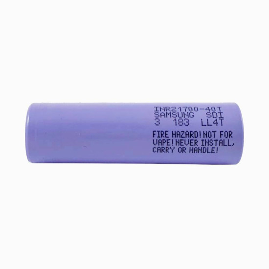 Samsung INR21700-40T (35A) 3.7V 4250mAh Li-ion industrijska punjiva baterija