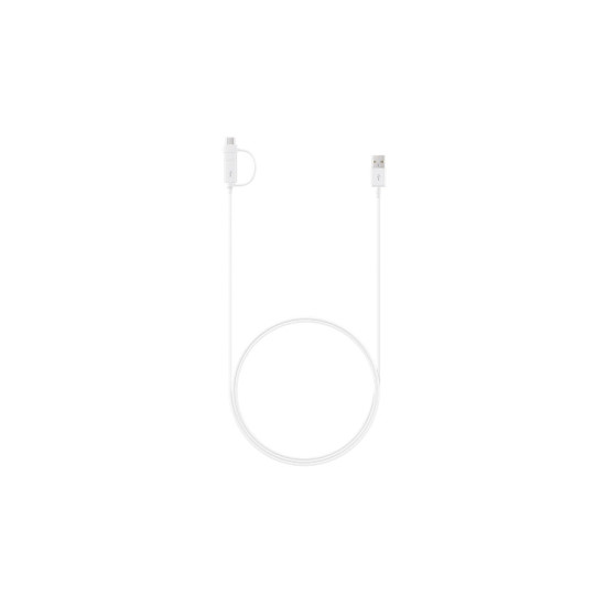 Samsung EP-DG930-DWE Micro Usb kabl sa Tip C adapterom beli