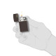Zippo 49266ZL Slim Brown Zippo Logo upaljač