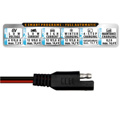 SAL SMC38 automatski punjač 6V/12V 3.80A olovnih akumulatora