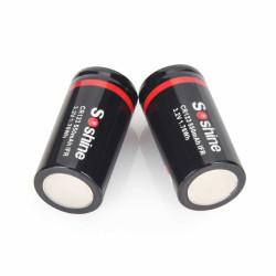 Soshine CR123-3.2-500 3.2V 500mAh LiFePO4 punjiva baterija sa zaštitnom elektronikom