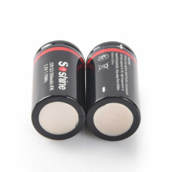 Soshine CR123-3.2-500 3.2V 500mAh LiFePO4 punjiva baterija sa zaštitnom elektronikom