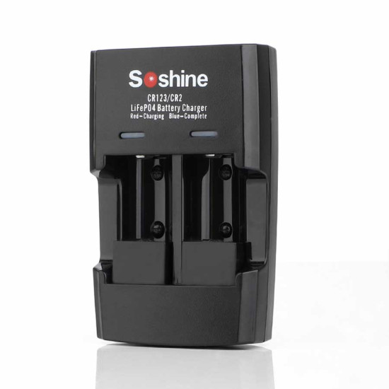 Soshine S5(Fe) punjač (RCR123 RCR2 3.2V) LiFePO4 baterija
