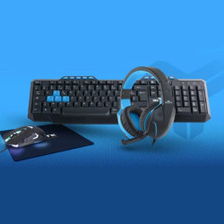 TnB COMBOGAME2 SET 4U1 tastatur,slušalice,miš, podloga