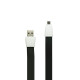Remax USB Data Cable RC-011m Full Speed micro USB (2A) crni 1m