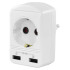 Utičnica UP-2USB dvopolna utičnica sa dve USB utičnice (2/310-0113)