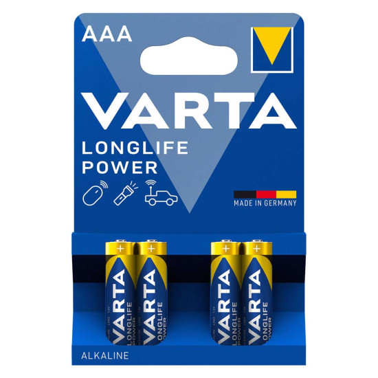 Varta Longlife Power LR03 1/4 1.5V alkalna baterija