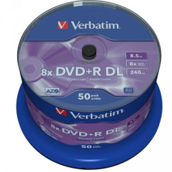 Verbatim DVD+R 8.5Gb 8x Double Layer Printable 1/50