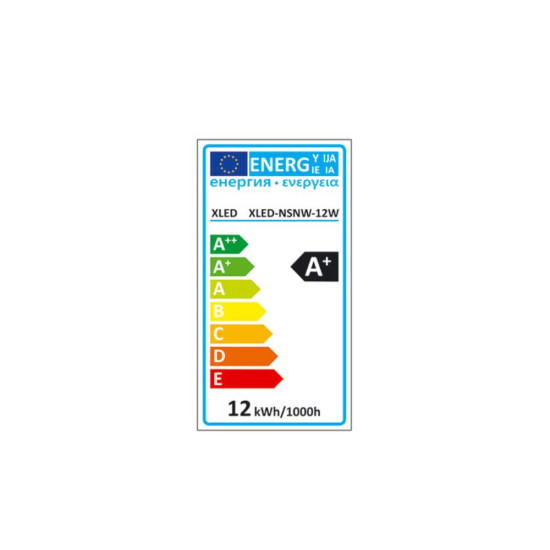 Xled XLED-NSNW-12W 12W 4000K,140,5x140,5 mm,900Lm nadgradni četvrtasti led panel