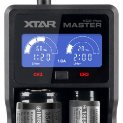 XTAR Master VC2 Plus punjač Li-ion/Ni-Cd/Ni-MH baterija