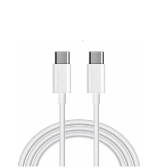 Xwave USB kabl TIP-C - TIP-C M/M 5Gbp/s 1m 5A /beli /bakar/max 65W/ brzo punjenje
