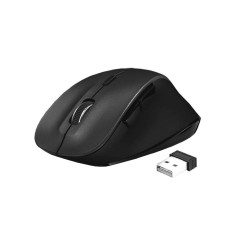 Xwave LW-9,USB bežicni do 1600dpi, 2.4Ghz (6-10m),6 tastera,ergonomski,puna dimenzija optički miš
