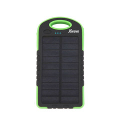 Xwave Camp L 60 green 6000mAh/2.1A/2xUSB  Solarni power bank Li-ion eksterna baterija + Led lampa
