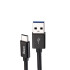 Xwave USB kabl TIP-C/USB 3.0 (tip A-muski) -USB 3.1 (TIP C-muski)/duzina 1,2m/crni pvc