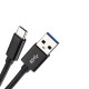 Xwave USB kabl TIP-C/USB 3.0 (tip A-muski) -USB 3.1 (TIP C-muski)/duzina 1,2m/crni pvc