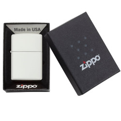 Zippo 214 Regular White Matte upaljač