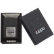 Zippo 362 Black Crackle Gold Zippo Logo upaljač