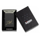 Zippo 48143 Classic Black Crackle Laser Engrave