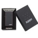 Zippo 1618ZB Slim Black Zippo Bor upaljač