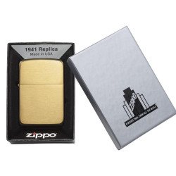 Zippo 1941B BRUSH BRASS upaljač