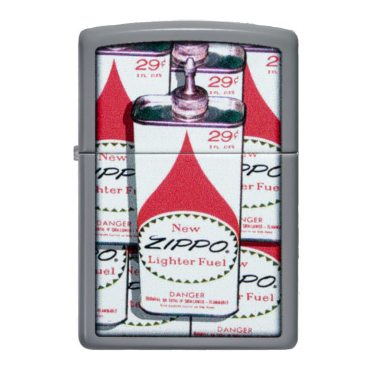 Zippo 48142 Classic Flat Grey Color Image upaljač