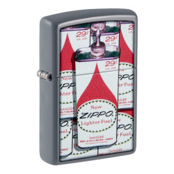 Zippo 48142 Classic Flat Grey Color Image upaljač