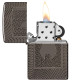 Zippo 48569 Black Ice Armor Flame Pattern upaljač