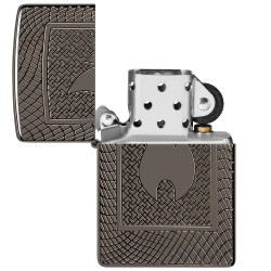 Zippo 48569 Black Ice Armor Flame Pattern upaljač