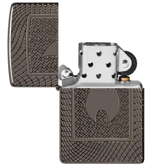 Zippo 48569 Black Ice Armor Flame Pattern upaljač