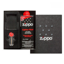 Zippo 50R Classic Lighter Gift Set (benzin + kremen) M