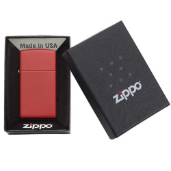 Zippo 1633 SLIM RED MATTE upaljač