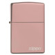 Zippo 49190ZL ROSE GOLD LOGO upaljač