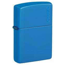 Zippo 48628ZL SKY BLUE M LOGO upaljač
