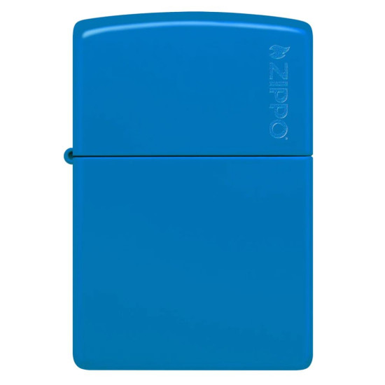 Zippo 48628ZL SKY BLUE M LOGO upaljač