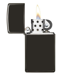 Zippo 28123ZL Slim High Polish Ebony upaljač
