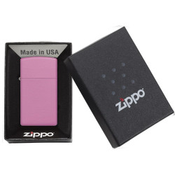 Zippo 1638 Pink Matte Slim upaljač