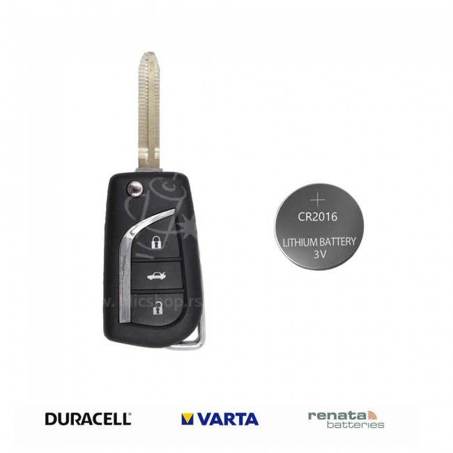 Baterija za auto ključ 2015-2018 Toyota Avensis