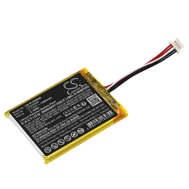 Cameron Sino CS-PLV650SL 3.7V 1400mAh Li-Polymer baterija za GPS navigaciju Polar V650 G484466P