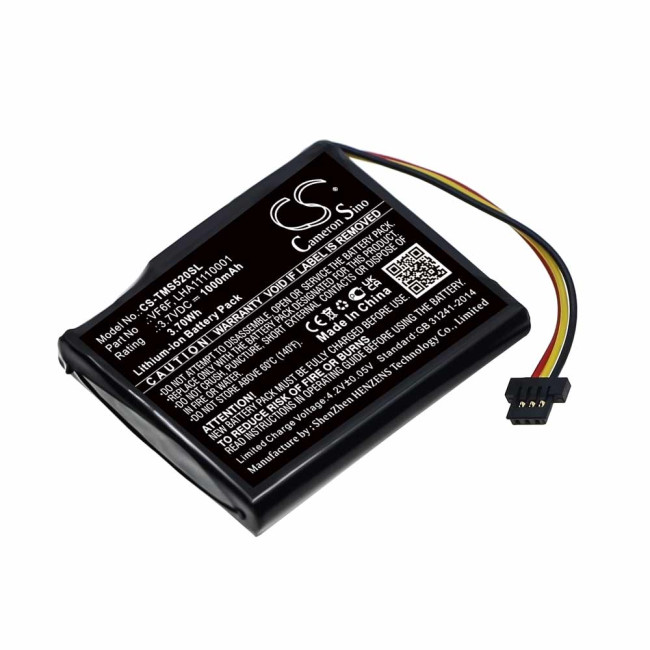 Cameron Sino CS-TMS520SL 3.7V 1000mAh Li-ion baterija za GPS navigaciju TomTom Start 52 VF6F LHA11110001