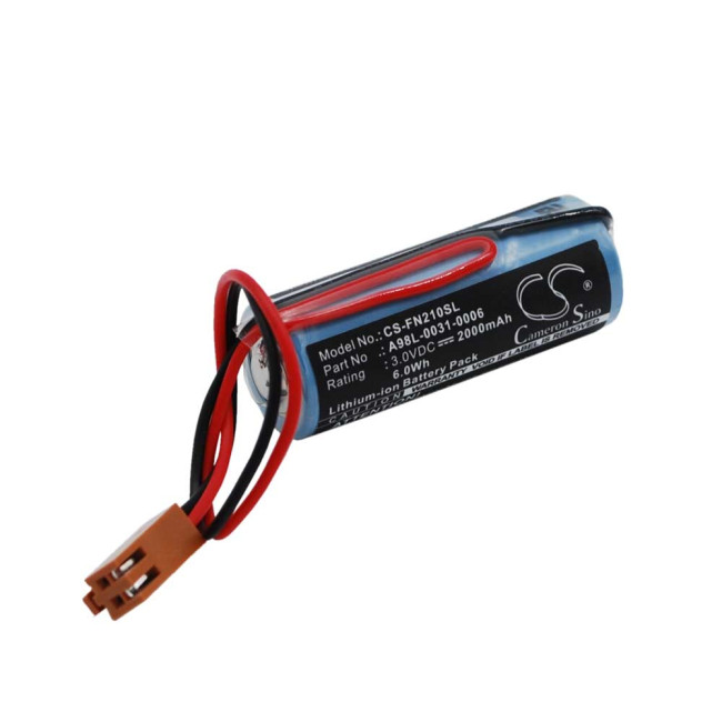 Cameron Sino CS-FN210SL 3V 2000mAh Li-MnO2 litijumska baterija za GE FANUC CNC Power Mate 0 A98L-0031-0006 PLC